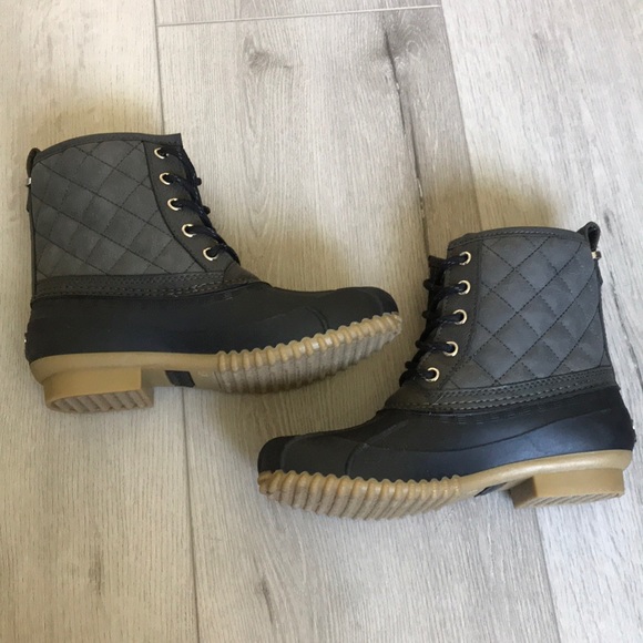 tommy hilfiger rivas quilted duck boot
